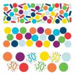 Konfetti Zahl 30 34g Confetti Birthday, aus Papier,, Amscan