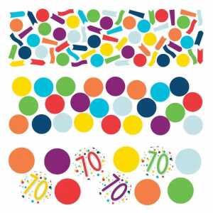 Konfetti Zahl 70 34g Confetti Birthday, aus Papier,, Amscan
