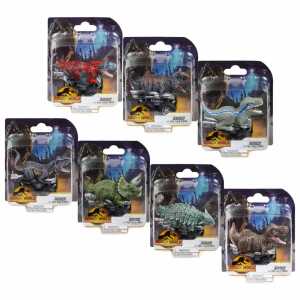 JURASSIC WORLD Dominion Zoom Riders sortiert, mit Rückzugmotor,, Boti