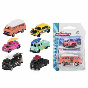 majorette Volkswagen Premium Cars sortiert, 6fach sortiert,