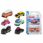 majorette Volkswagen Premium Cars sortiert, 6fach sortiert,