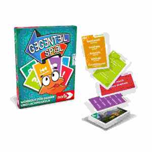 Noris Kartenspiel Gegenteil, Spielzeit ca. 20 min, für 3-6 Spieler