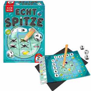 Würfelspiel ECHT SPITZE Reisespiel 1-4 Spieler, Spieldauer 20 Minuten