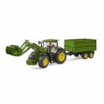 Traktor John Deere 7R350 mit Anhänger 1:16, mit...