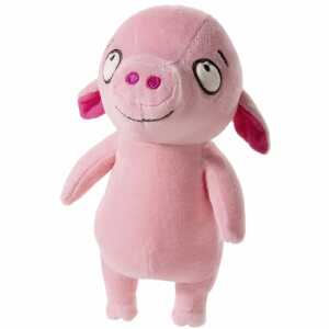 Plüsch Rosalie 20cm rosa mit gesticktem Gesicht,