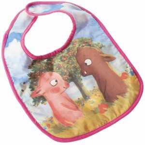 Lätzchen 25cm rosa Material aus Bio-Qualität gefertigt,, Heunec