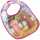 Lätzchen 25cm rosa Material aus Bio-Qualität gefertigt,, Heunec