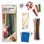 Bastelset Chenilledraht Winter 199 Teile, mit...