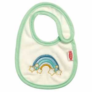 Heless Puppen-Lätzchen Regenbogen, aus Softvelours mit Klettverschluss