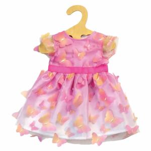 Kleid Miss Butterfly Gr.28-35cm, für Puppen und Plüschtiere, ab 3 J