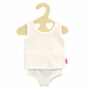 Unterwäsche weiß Gr.35-45cm, für Puppen und Plüschtiere, ab 18 Monaten