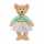 Heless Kuscheltier Teddy Rainbow 32cm, im Kleidchen mit Oberteil