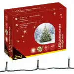 LED Lichterkette 400er WW,8h Timer,47,90m, für Innen...