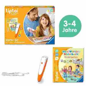 tiptoi Starter-Set Stift und Wörter-Bilderbuch, ab 3 Jahren