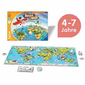 tiptoi Unsere Reise um die Welt, ab 4 Jahren,, Ravensburger