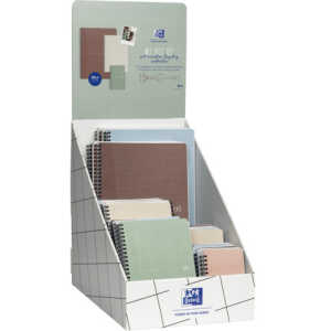 Spiralbuch A4+A5/90 BL sortiert Display OXFORD 400161511 My RecUp