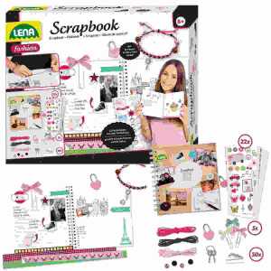 Scrapbook groß Set enthält Scrapbook mit Schloss und Vordruck f Themen