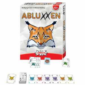 Kartenspiel Abluxxen Inhalt: 110 Spielkarten, 1 Spielanleitung