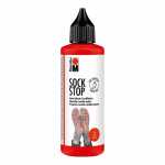 Sock Stop Rutschfeste Textilfarbe rot weiche, gummiartige...
