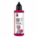 Sock Stop Rutschfeste Textilfarbe himbeere, gummiartige...