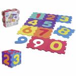 Puzzlematte Zahlen 10x 31x31cm, 10x Puzzlematten aus EVA,...