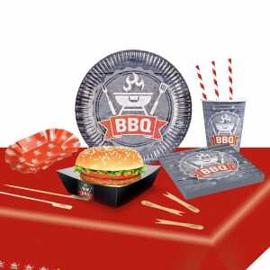 Partyset 101 Teile BBQ, Amscan