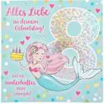 Zahlenkarten mit Musik 8. Geburtstag, Motiv 15, Depesche