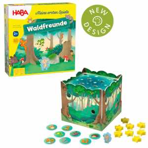 Meine ersten Spiele Waldfreunde, 1 Spielfigur Mia Maus, 3D-Waldkulisse