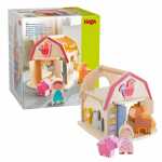 Sortierbox Bauernhof 6 Teile, 1 Sortierbox, 6 Holzsteine,...