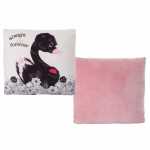 Kissen Schwan Love schwarz NICI GREEN 48276 30x30cm