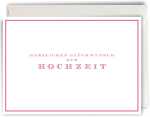 Karte B6 MP Chevalier Zur Hochzeit mit Umschlag