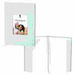 Foto Notizbuch A5 mint 192 Seiten dotted grid, in...