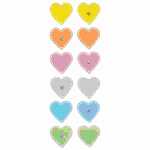 Sticker Bunte Herzen Rössler 4014970406119