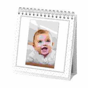 Baby Boy Foto Aufsteller 190x190mm, 12 Blatt,, Rössler
