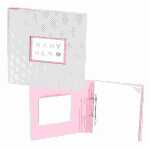 Baby Girl Fotoringbuch 50x230x245mm, 2 Ringbindung,...