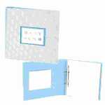 Baby Boy Fotoringbuch 50x230x245mm, 2 Ringbindung,...