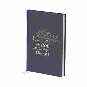 Notizbuch My Journal A5 Fill Your Mind, 192 Seiten, dotted,, Rössler