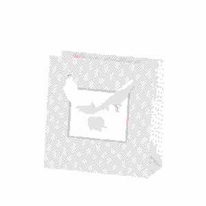 Geschenktasche Baby Girl 12x12x6cm, Rössler