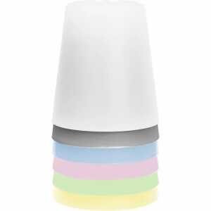 Trinkbecher Mehrweg 200ml pastellfarben 6er, HEKU