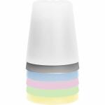 Trinkbecher Mehrweg 200ml pastellfarben 6er, HEKU