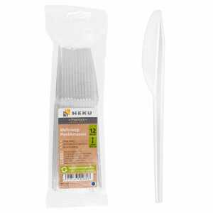 Kunststoffmesser Mehrweg 18,5cm PS 12er, HEKU