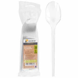 Kunststofflöffel Mehrweg 18,5cm PS 12er, HEKU