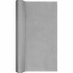 Tischläufer 40cmx4,9m Uni silber, Home Fashion