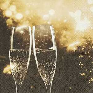 Servietten 33x33cm Cheers FSC-Mix, Tissue, 3-lagig, 20 Stück