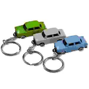 Schlüsselanhänger Trabant 3fach sortiert