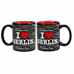Tasse Endless love Berlin schwarz