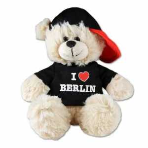 Plüschbär I Love Berlin mit Shirt 15cm