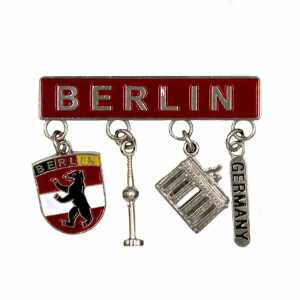 Magnet Metall mit 4 Anhänger 4028005342990