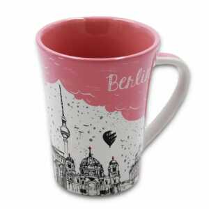 Tasse Berlin rosa Regen 4028005351442