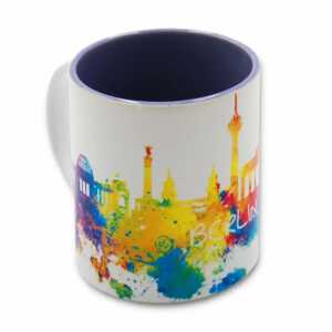 Tasse Berlin Skyline Aquarell 4028005351480